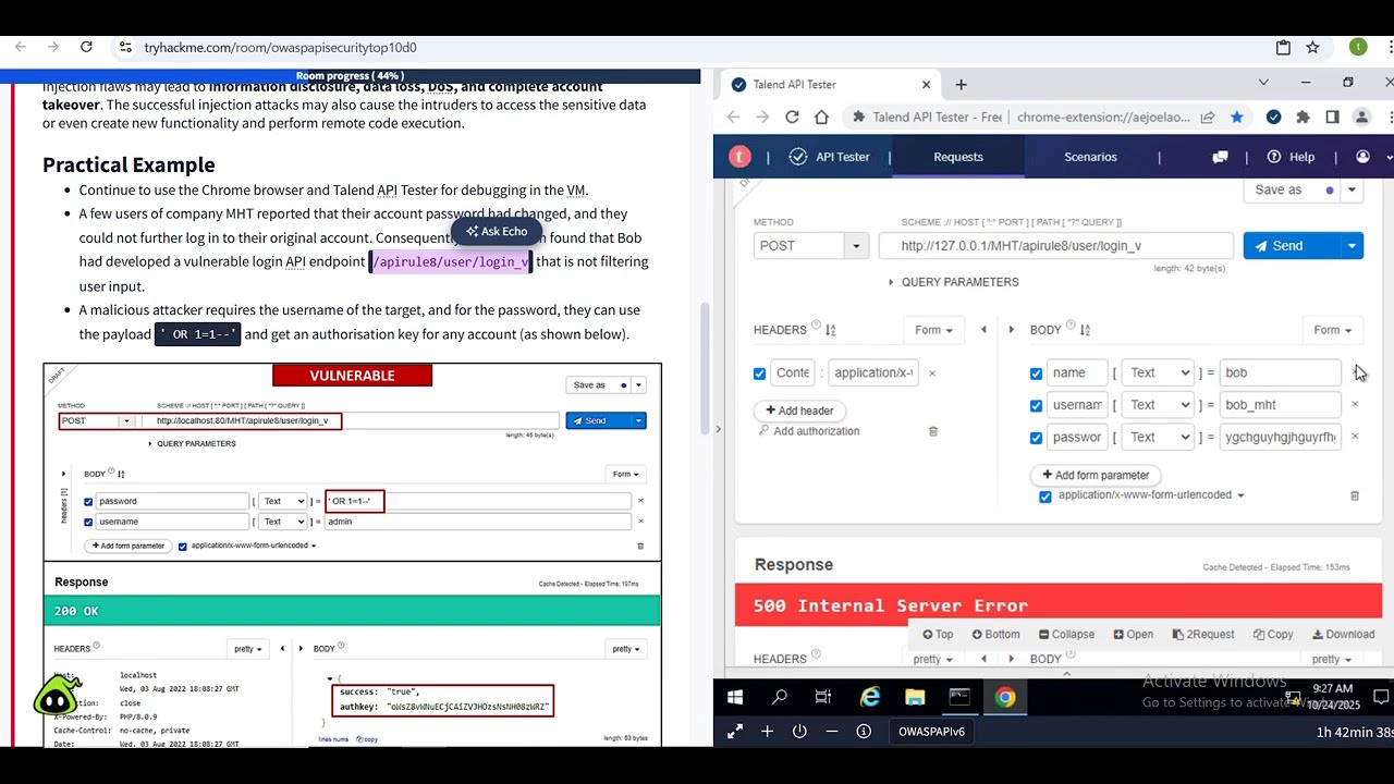 OWASP API Security Top 10 - Practical Demo 🔐