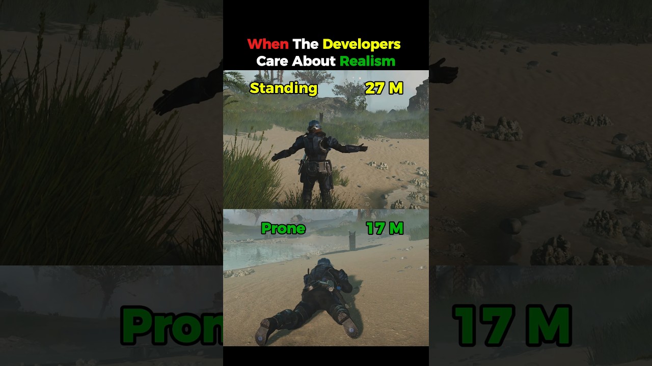 When Developers Prioritize Realism in Helldivers 2