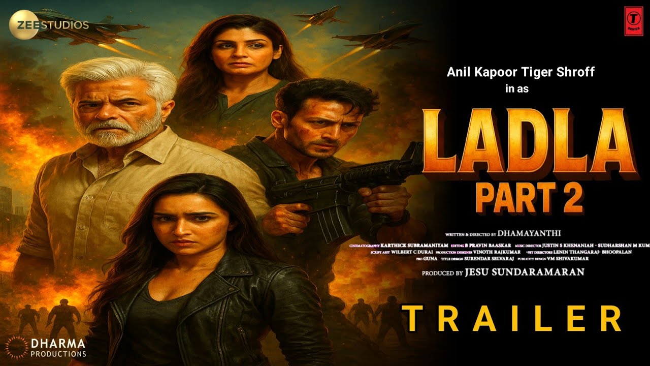 Laadla 2 Official Trailer 🎬 | Anil Kapoor & Tiger Shroff | Full Movie Update