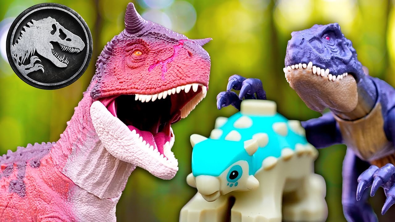 Bumpy escapa de los carnívoros en Jurassic World 🦖