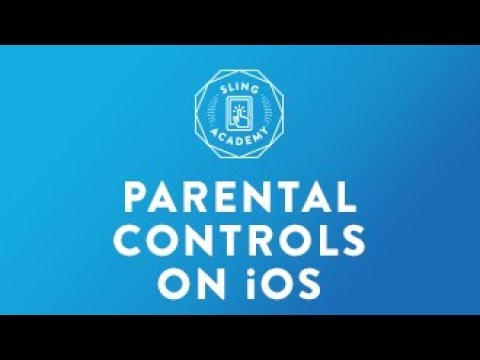 Enable Parental Controls on Sling TV iOS 📱