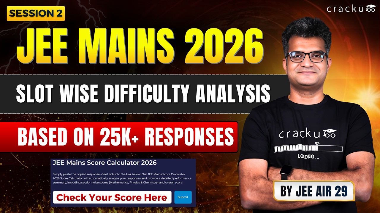 JEE Main 2026 Complete Shift & Subject Analysis by Maruti Sir