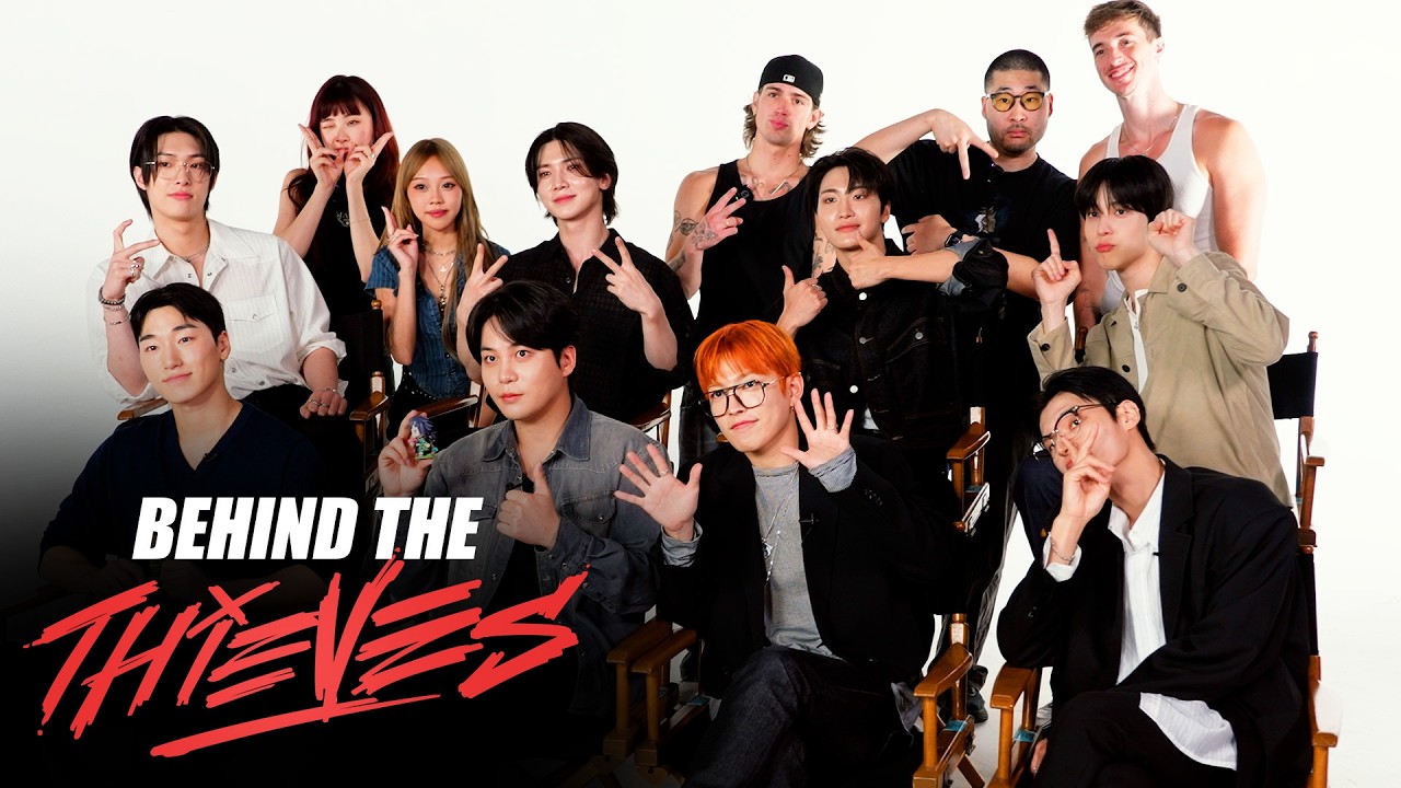 100 Thieves & ATEEZ Meet | Behind The Thieves 🎤