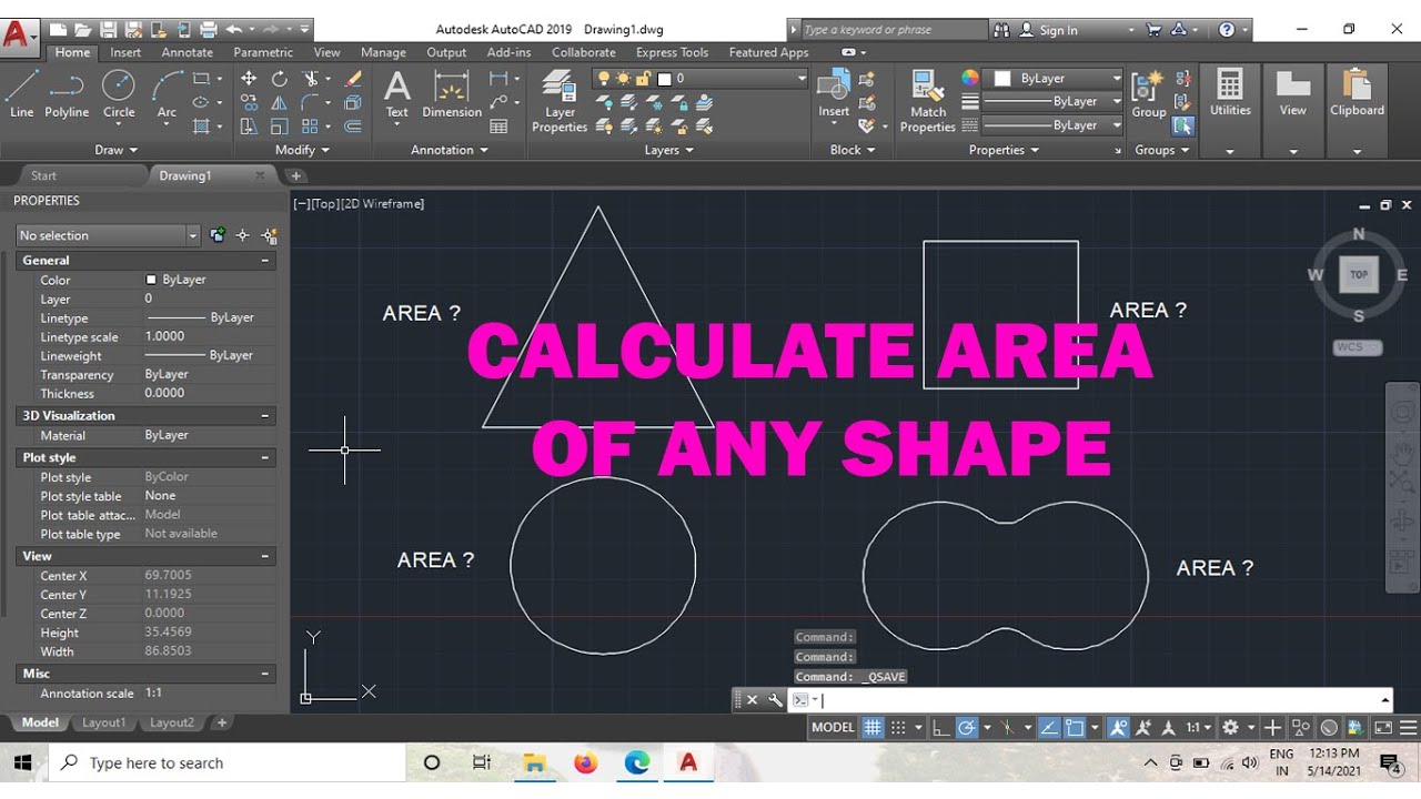 Master AutoCAD: How to Easily Measure Areas of Any Shape 📐