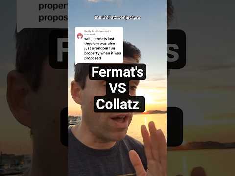 Fermat's last theorem VS the Collatz Conjecture #math #research #numbertheory #geometry #stem