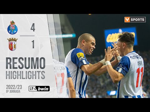 Highlights | Resumo: FC Porto 4-1 SC Braga (Liga 22/23 #8)