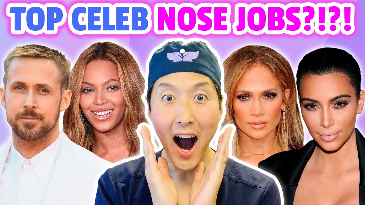 Top 5 Celebrity Nose Jobs ✨