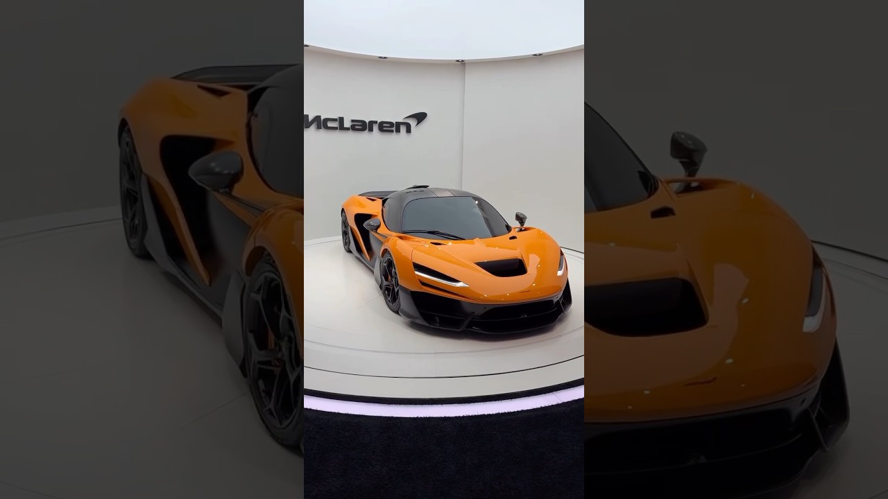 Discover the Stunning McLaren W1! 🚗✨