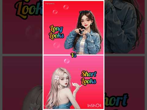 long 💞vs💗 short#dress👗#heels👠#lips👄#nails💅🏻#makeup💄#short video#shorts#short#new#viral#trending