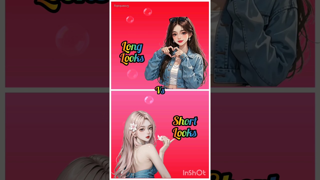 Long vs Short Dress & Style Showdown 👗💄: Which Look Wins? | Trending Fashion Shorts