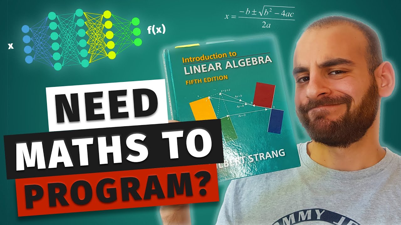 Is Math Necessary for Programming and Machine Learning? 🤔
