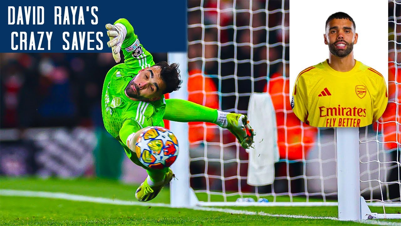 David Raya's Incredible Saves You Must See! 🧤