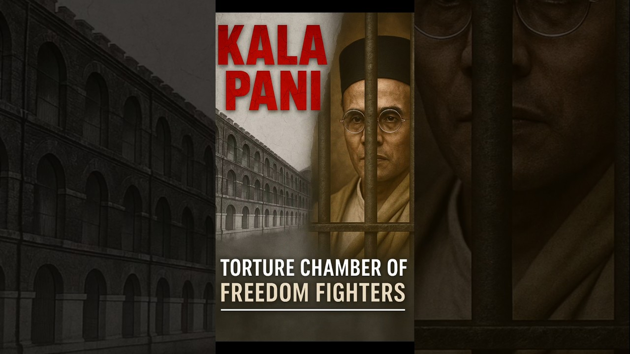Cellular Jail: The Silent Torture Chamber of India’s Freedom Fighters | #KalaPani #Shorts