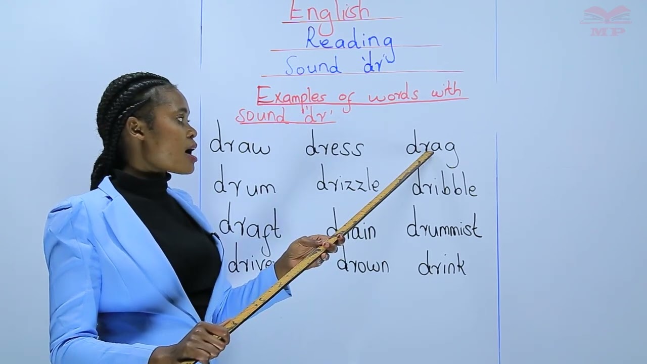 Grade 3 English Activities: Mastering the 'DR' Blend in Reading