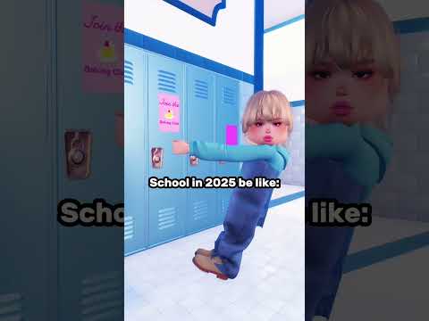 School in 2025 be like: #dti #roblox #shorts #fyp #dresstoimpress