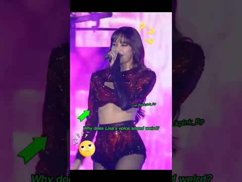 LISA 🔥 Distorted voice.? 🔥 2025 #edit #thailand #happynewyear
