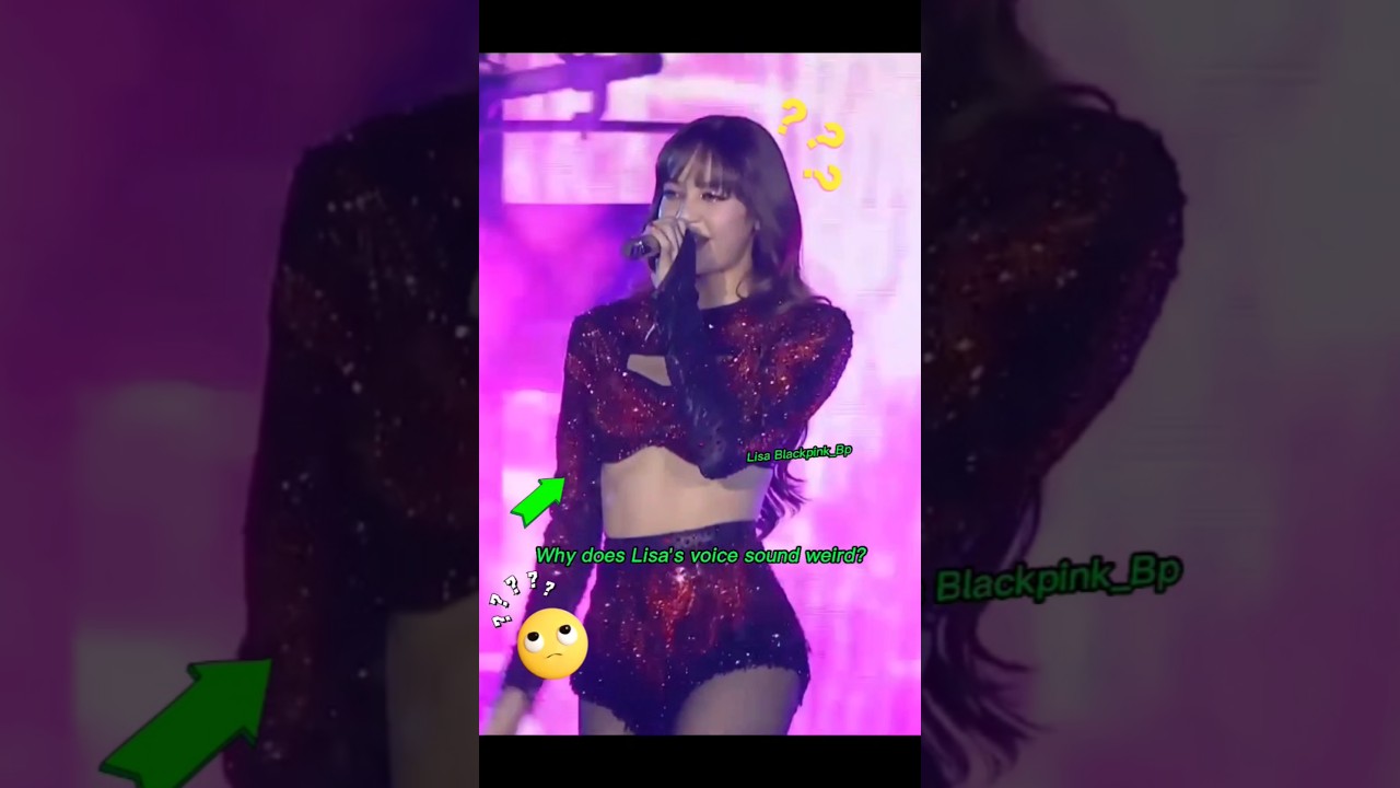 LISA 🔥 Distorted Voice in 2025 Video