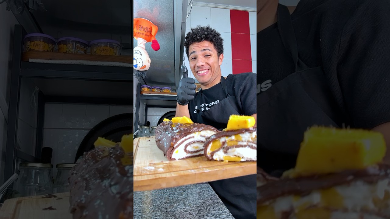 حلويات صيفية سهلة: سويسرول بدون بيض وبدون فرن