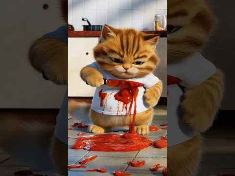 Police Came for a Bloody Cat 🐱👮