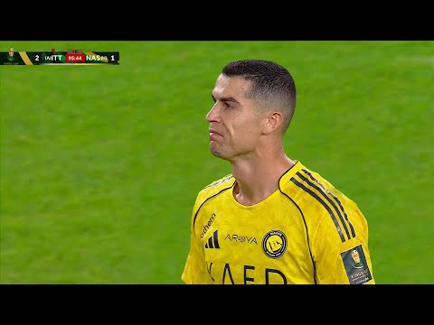 Cristiano Ronaldo Tonight with Al Nassr vs Al Ittihad | 1080i HD