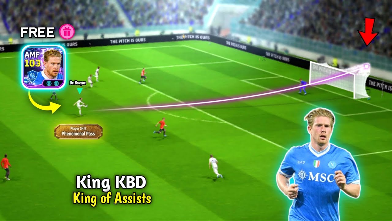 De Bruyne 103 Rated Pass Review in eFootball 26 ⚽
