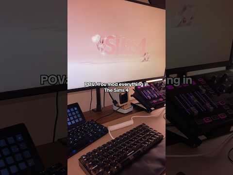 POV: you mod everything in #sims4 🥰