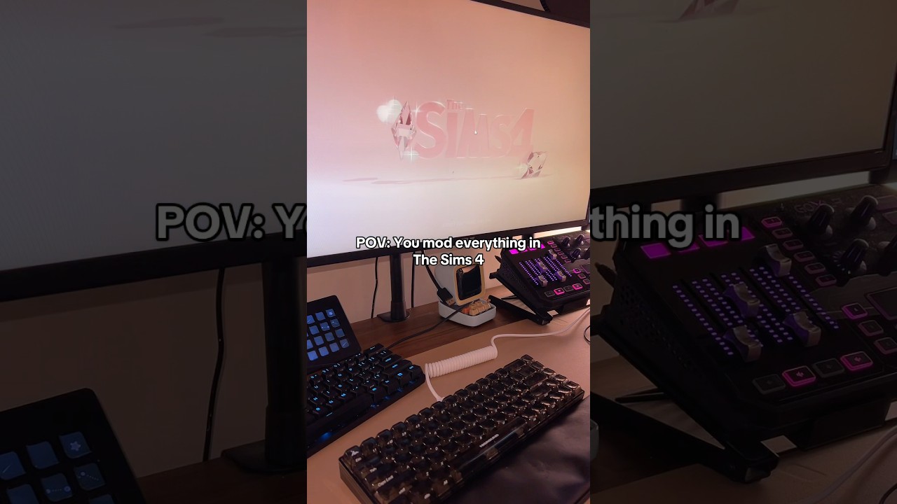 POV: you mod everything in #sims4 🥰