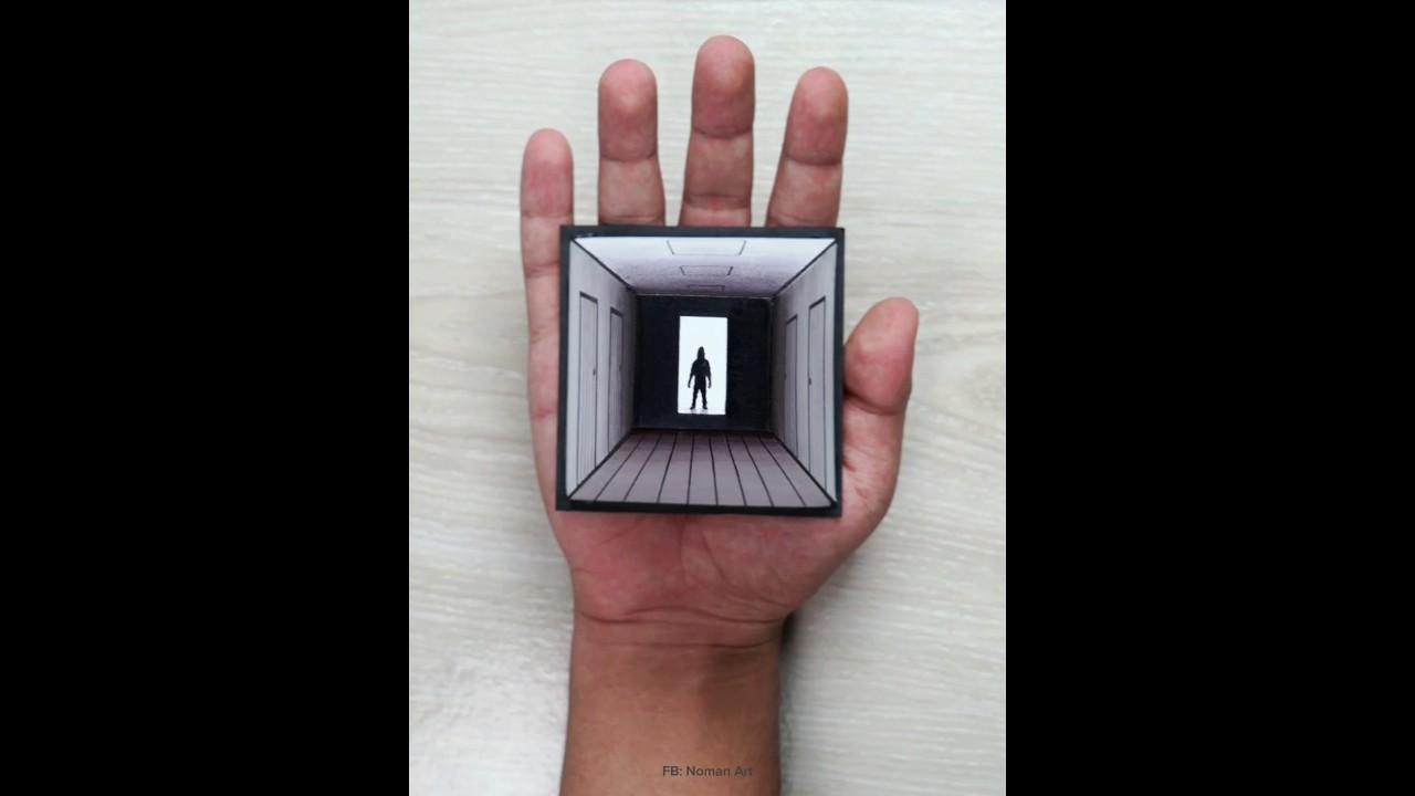 Simple Trick to Create Illusion Art 🎨