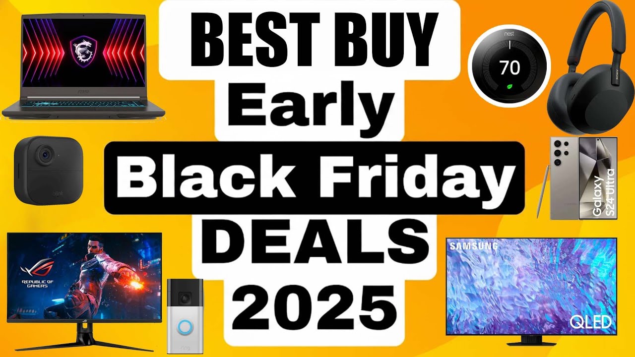 17 Top 17 Best Buy Black Friday Deals 2025 π