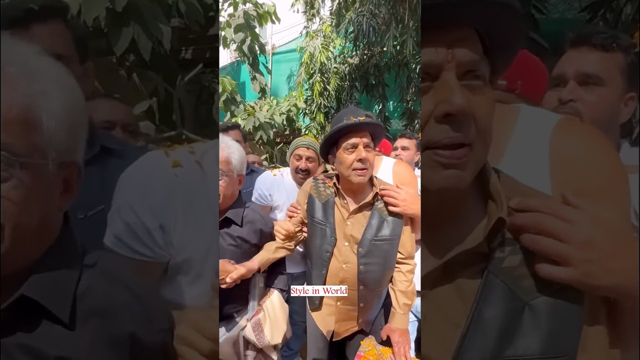 Jitendra Kapoor Visits Friend Dharmendra 🤝