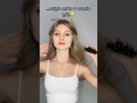 Podkręcam końcówki w stylu lat 90-tych - Ola Szkołda Inspiracje #Shorts