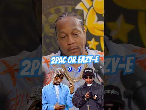 2PAC or EAZY-E ? | 2 Biggest Pioneers Of West Coast & Hip Hop !