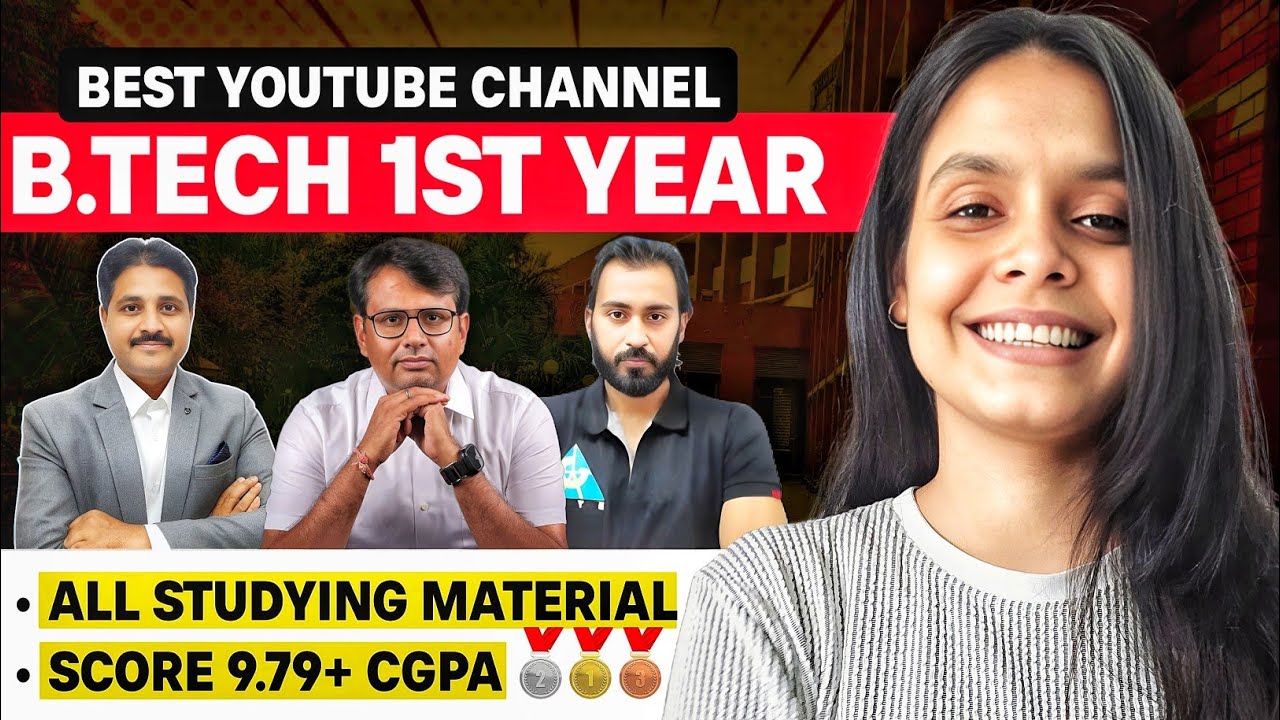 Achieve 9.79 CGPA with Top YouTube Channels 📚