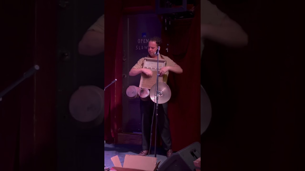 Robin Rapuzzi Performs Washboard with Tuba Skinny 🎶