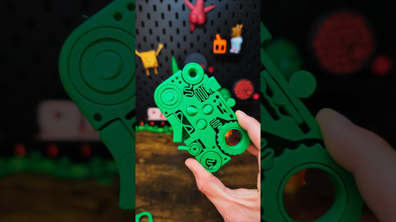 Discover the Ultimate 12-in-One 3D Printed Fidget for Satisfying Fun 🎉