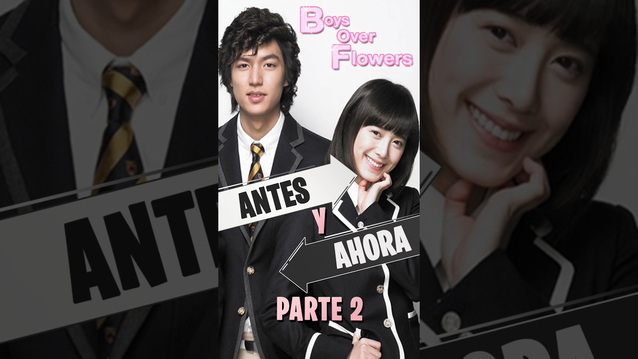 Actual look of Boy Over Flowers actors 🌸