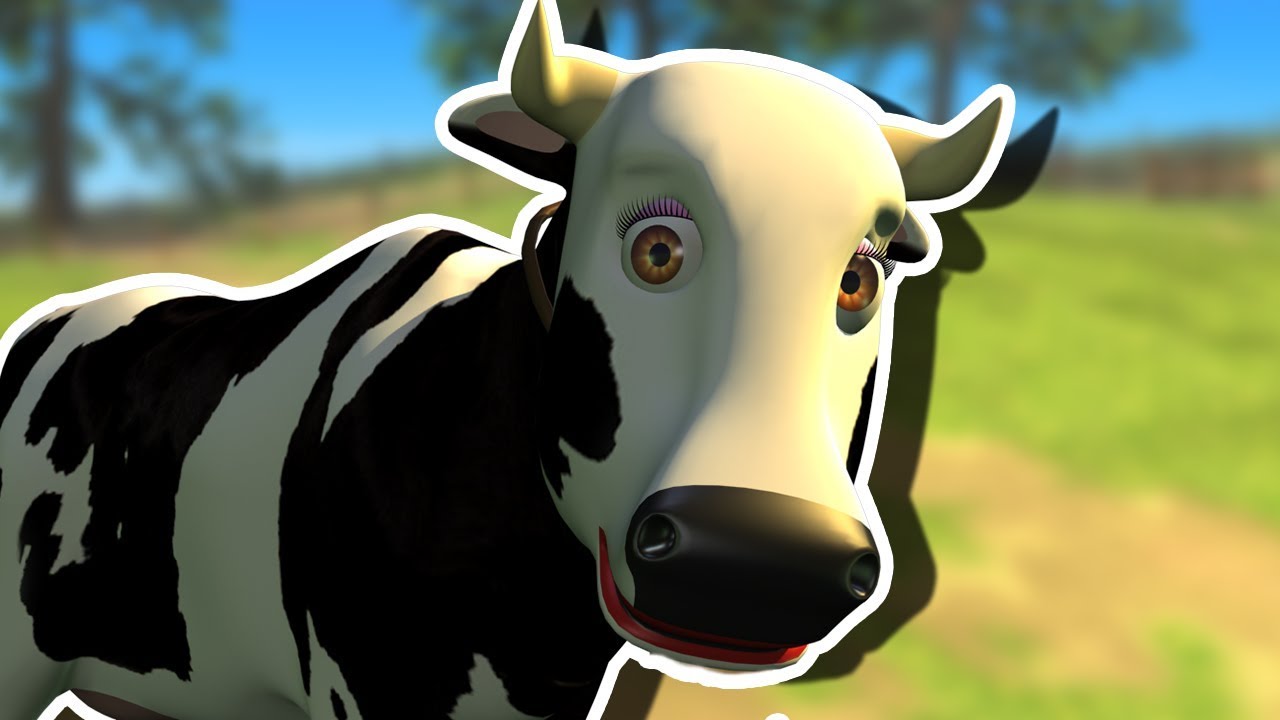 A Vaca Maru na Fazenda do Zenon đ