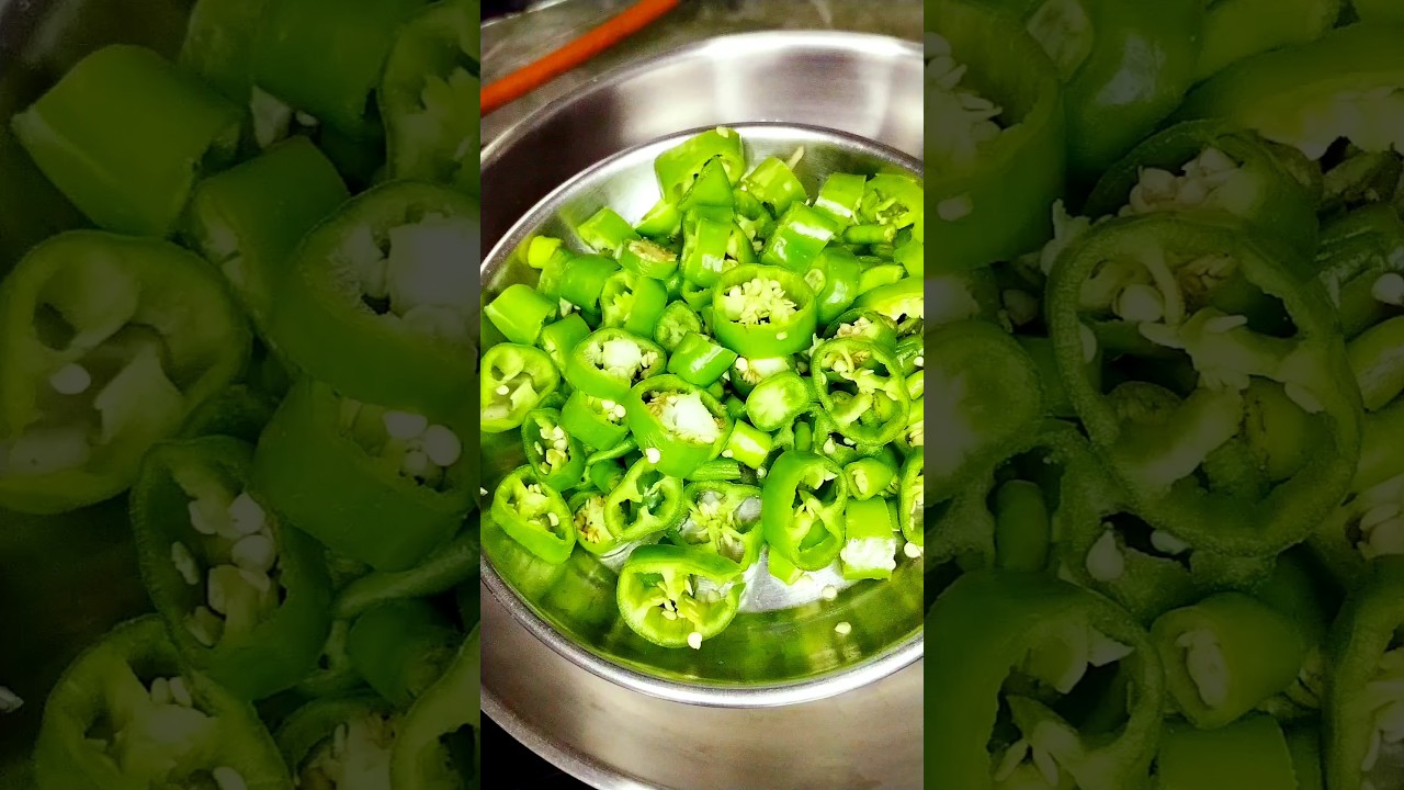 Marwadi Besan Hari Mirch Sabji 🌶️