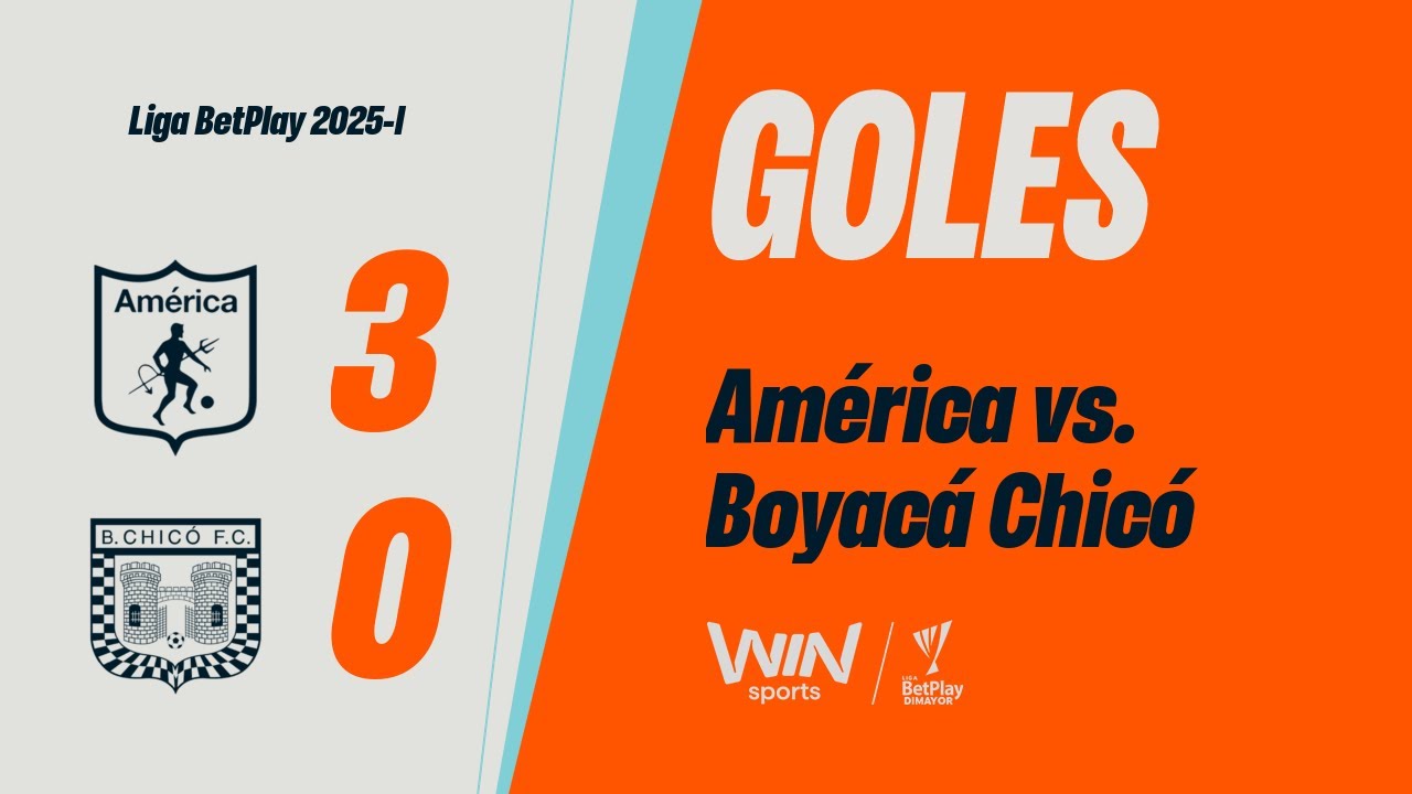América vs. Boyacá Chicó: Highlights & Goals | Liga BetPlay 2025-1 Fecha 18 ⚽