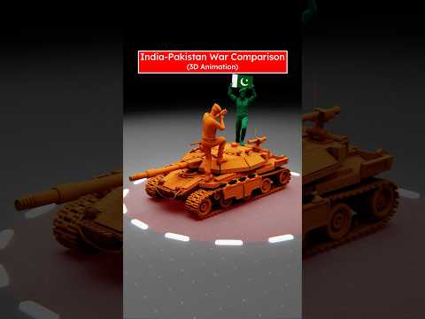 India-Pakistan War Comparison (3D Animation) by Professor Of How