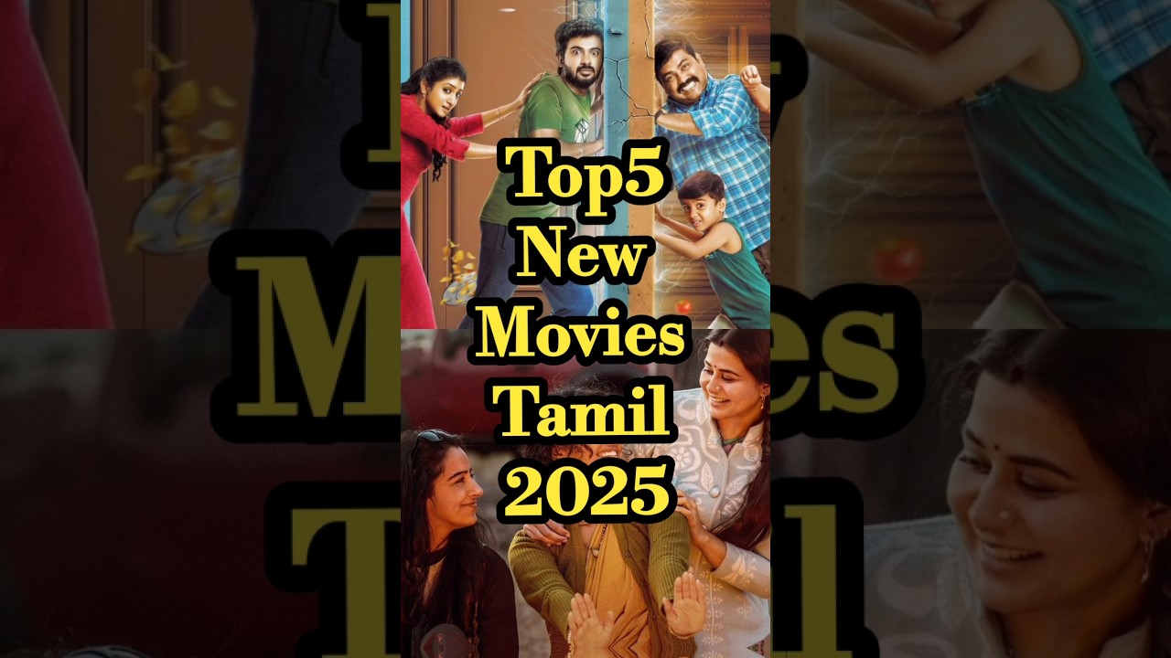 TOP 5 🔥 Top 5 Must-Watch Tamil Movies of 2025 | Upcoming Blockbusters