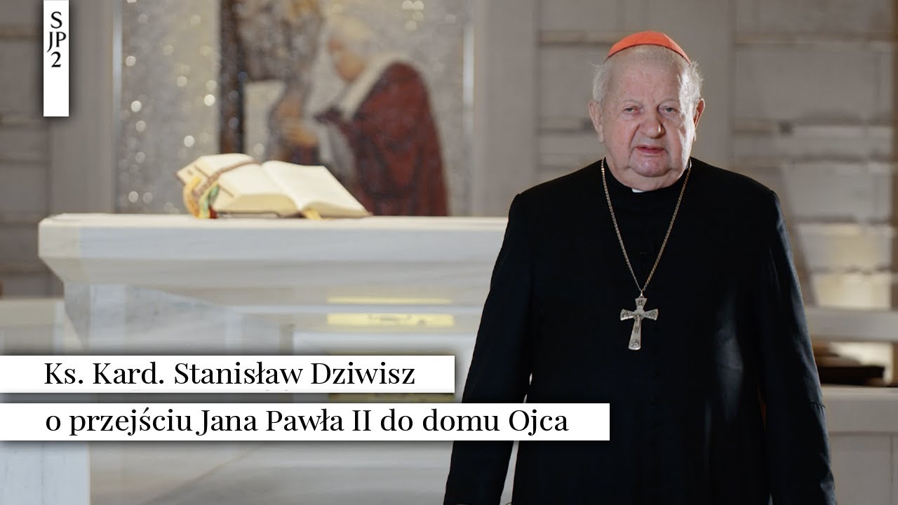 Kardynał Stanisław Dziwisz o odejściu Jana Pawła II 🕊️