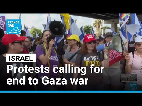 Nationwide protests over Gaza war, hostage deal sweep Israel • FRANCE 24 English