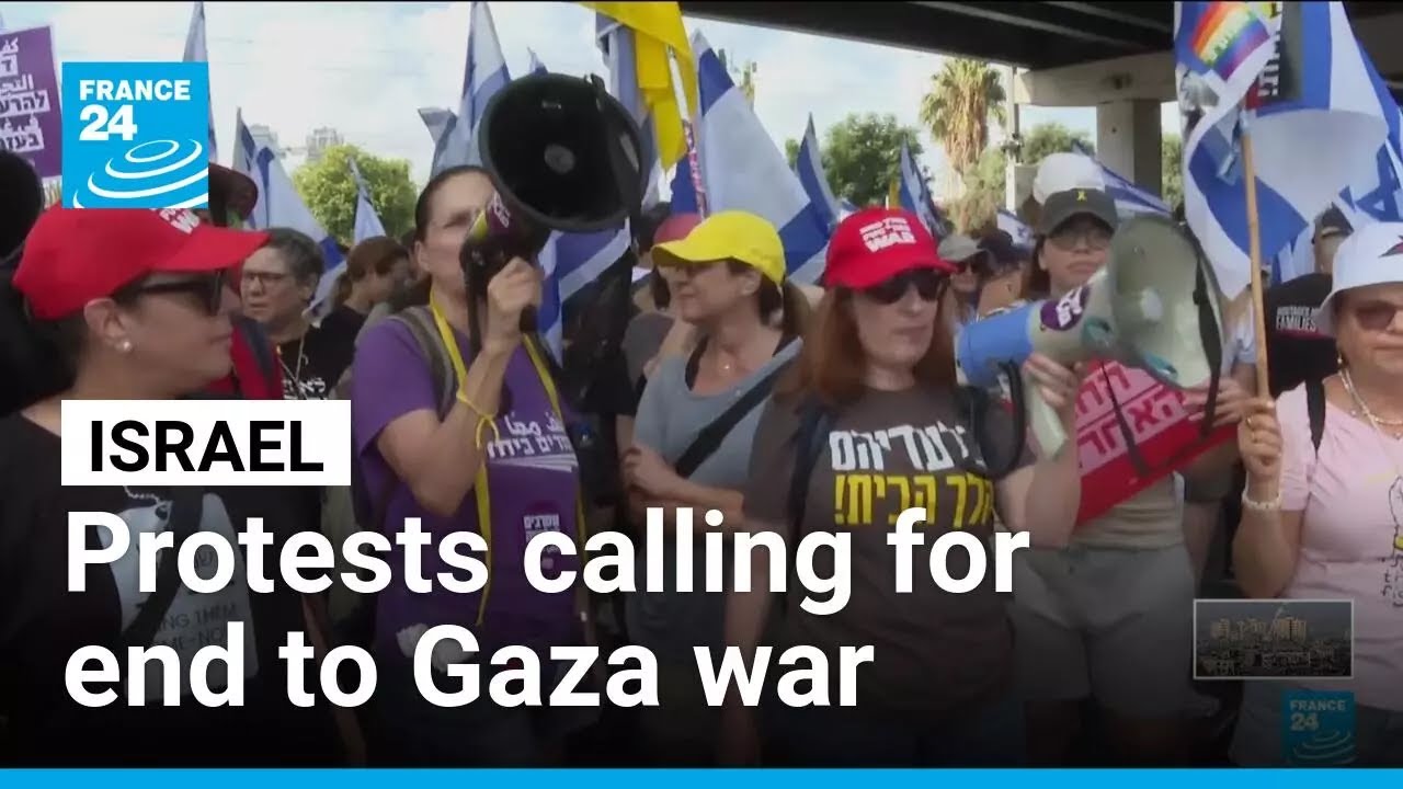 Nationwide Protests Erupt in Israel Over Gaza Conflict and Hostage Negotiations