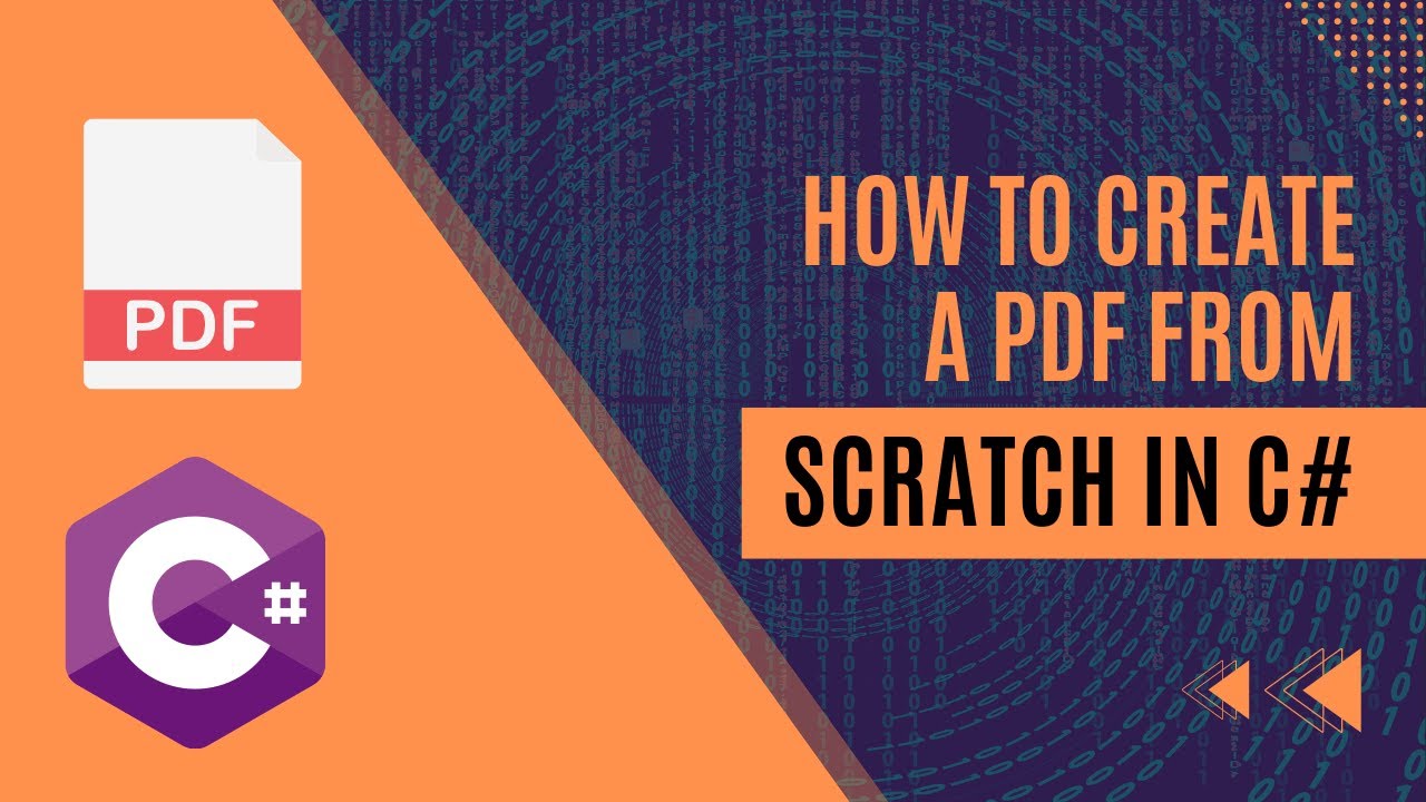 Create PDFs from Scratch in C# with PDF.co API