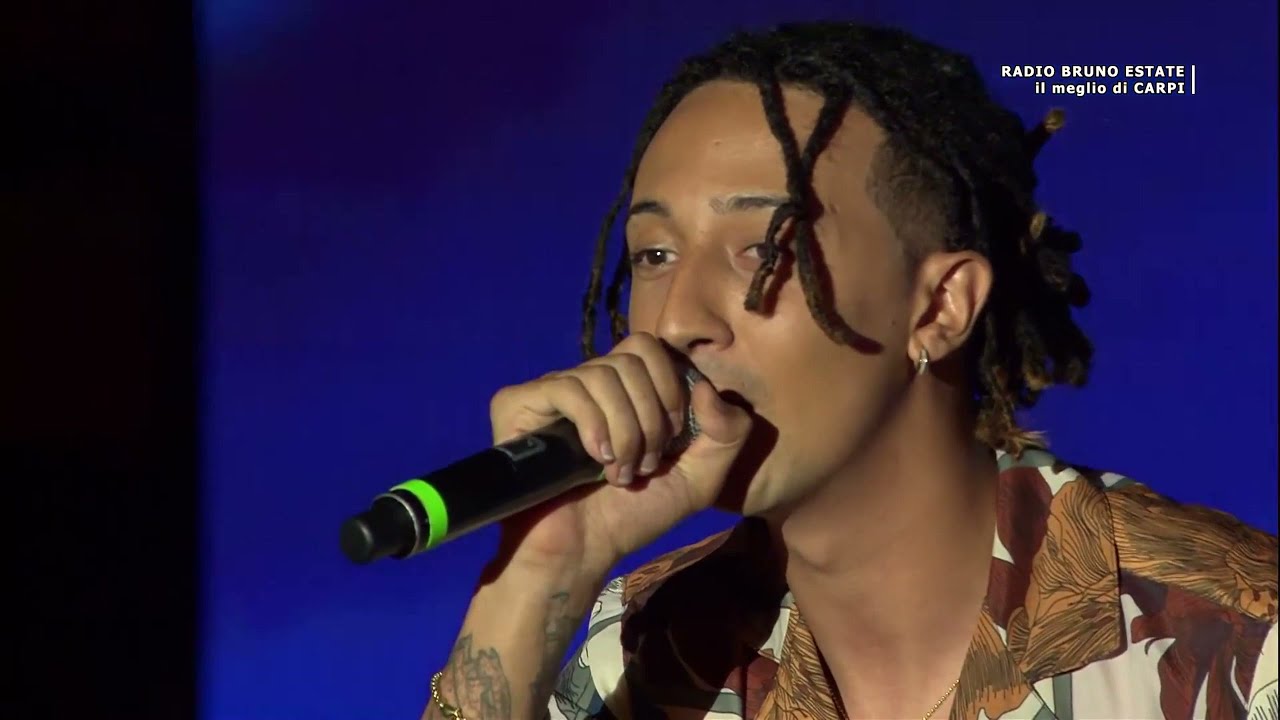 Ghali - Cara Italia ๐ถ Live Full HD Performance