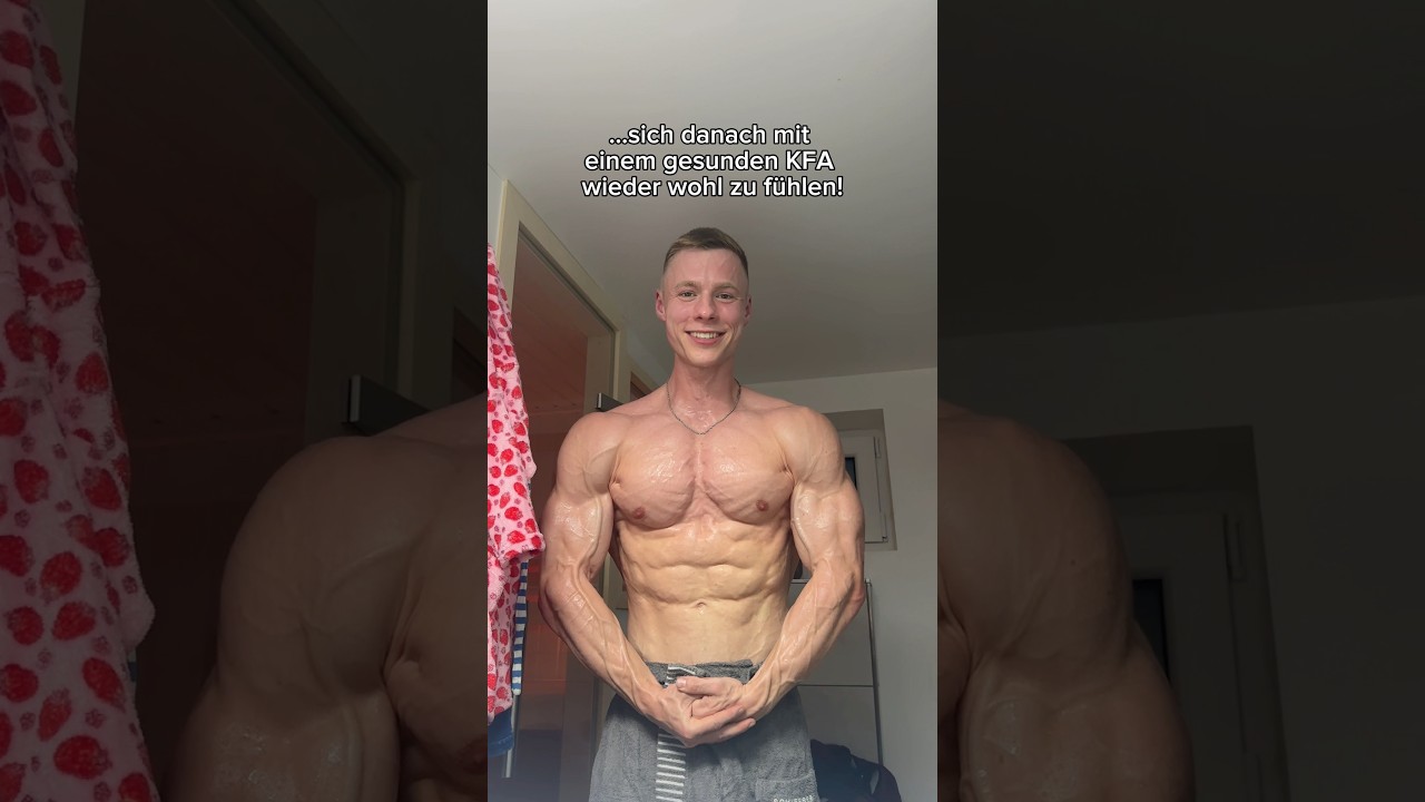 KFA in Wettkampfdiät darf nicht die Norm sein 🏋️‍♂️