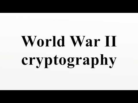 World War II cryptography