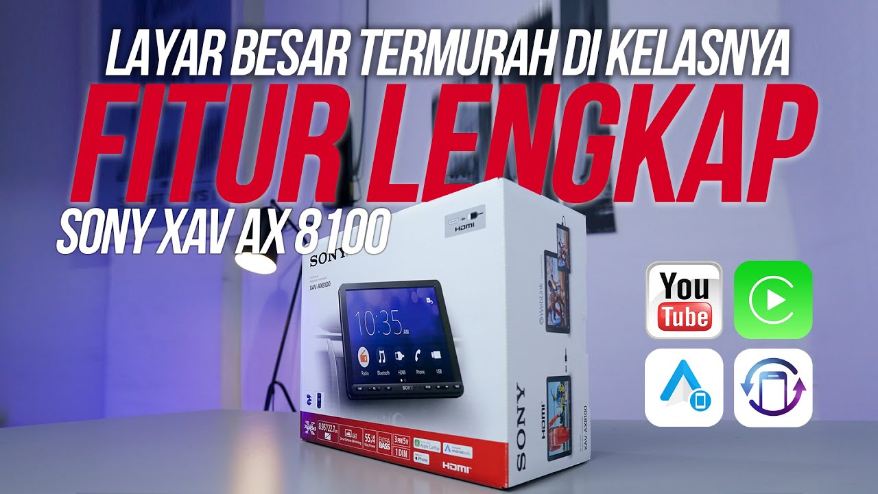 Unboxing Sony XAV-AX8100 Headunit 📺