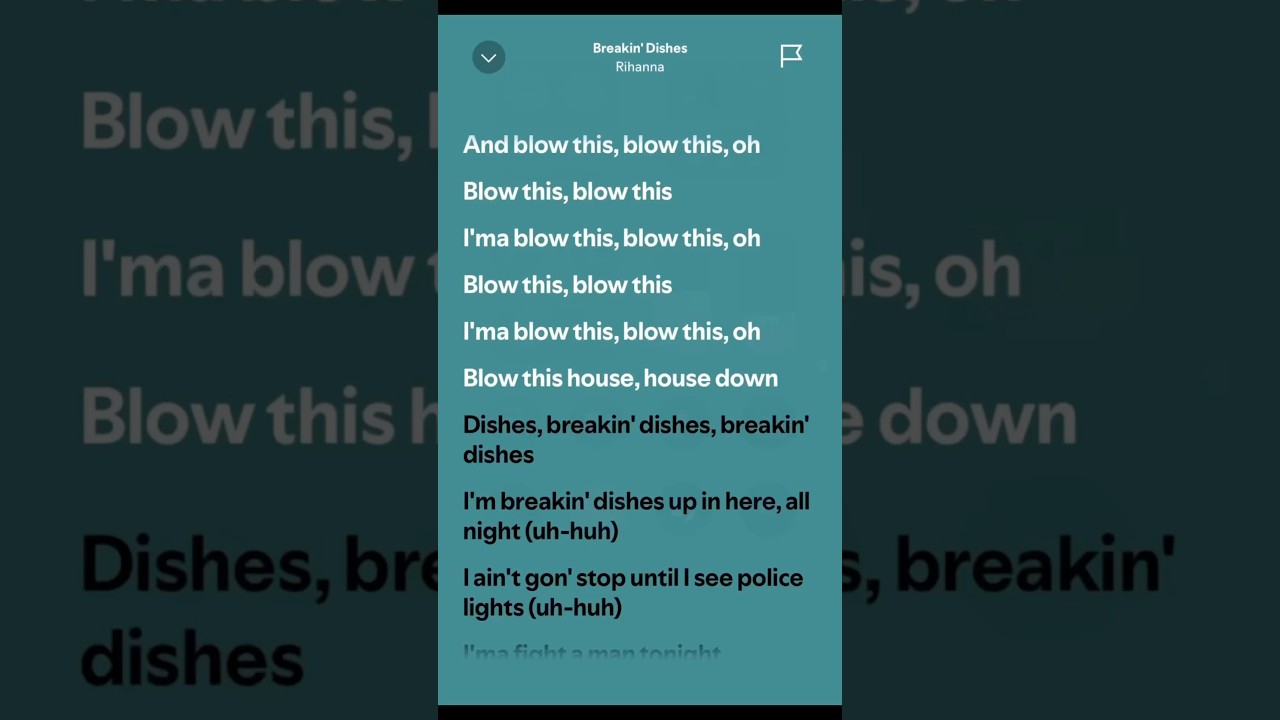 Breakin’ Dishes by Rihanna 🎶 – Lyrics & Meaning Explained